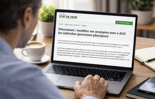 Personne sur le site des impôt