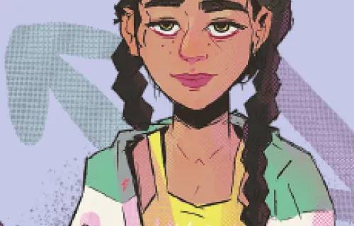 Personnage féminin du jeu "Till nexte bill"